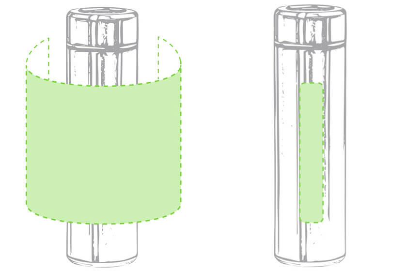 500 ml theefilter thermosflessen laten bedrukken